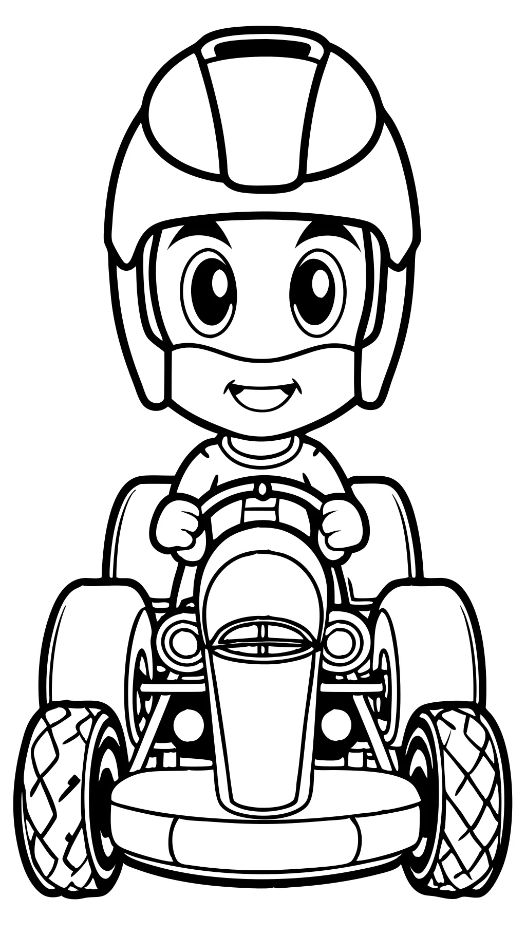 printable mario kart coloring pages